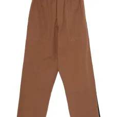 Брюки с контрастной отделкой