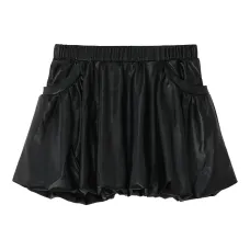 Плиссированная мини-юбка