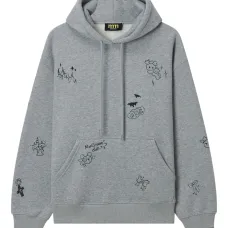 Худи с графическим принтом и кулиской