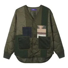 Стёганая утеплённая куртка