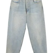 Джинсы с эффектом стирки