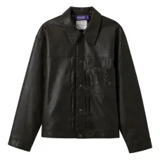 Куртка из искусственной кожи