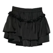 Мини-юбка с оборками