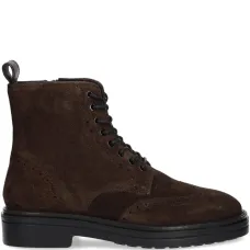 Ботинки-броги на шнуровке