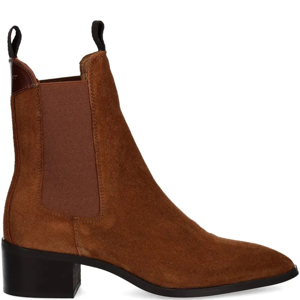 Ботильоны на каблуке 45 мм с заострённым носком