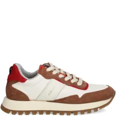 Кроссовки с панелями и шнуровкой