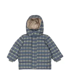 Куртка с капюшоном в клетку Куртка с капюшоном в клетку