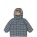 Куртка с капюшоном в клетку