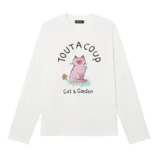 Футболка с принтом логотипа