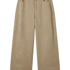 Брюки с эффектом меланжа