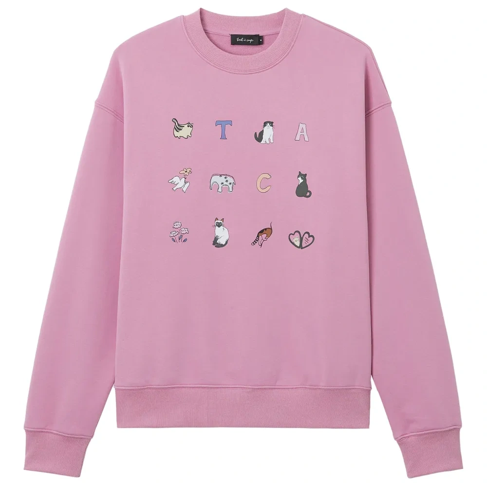 Свитшот с графическим принтом