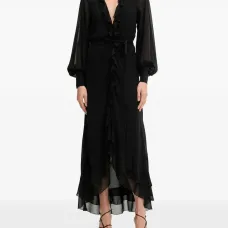 Платье миди Kassia с оборками