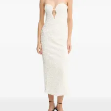 Платье миди Braya с вырезами