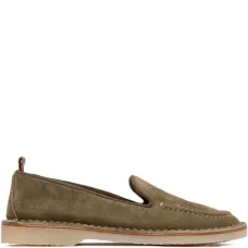 Замшевые лоферы