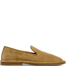 Замшевые лоферы