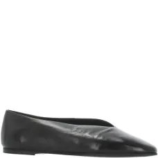 Балетки Reese из кожи с круглым носком Балетки Reese из кожи с круглым носком