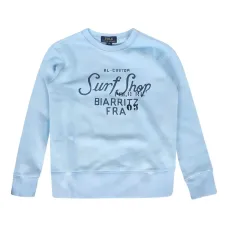 Вязаный свитшот с принтом