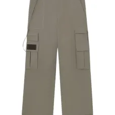 Прямые брюки карго кобальтового цвета