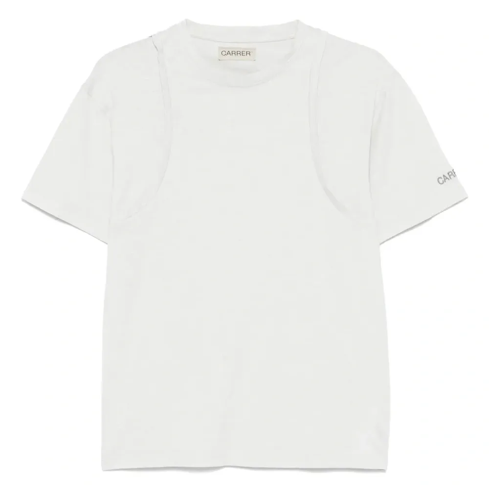 Футболка с вышитым логотипом