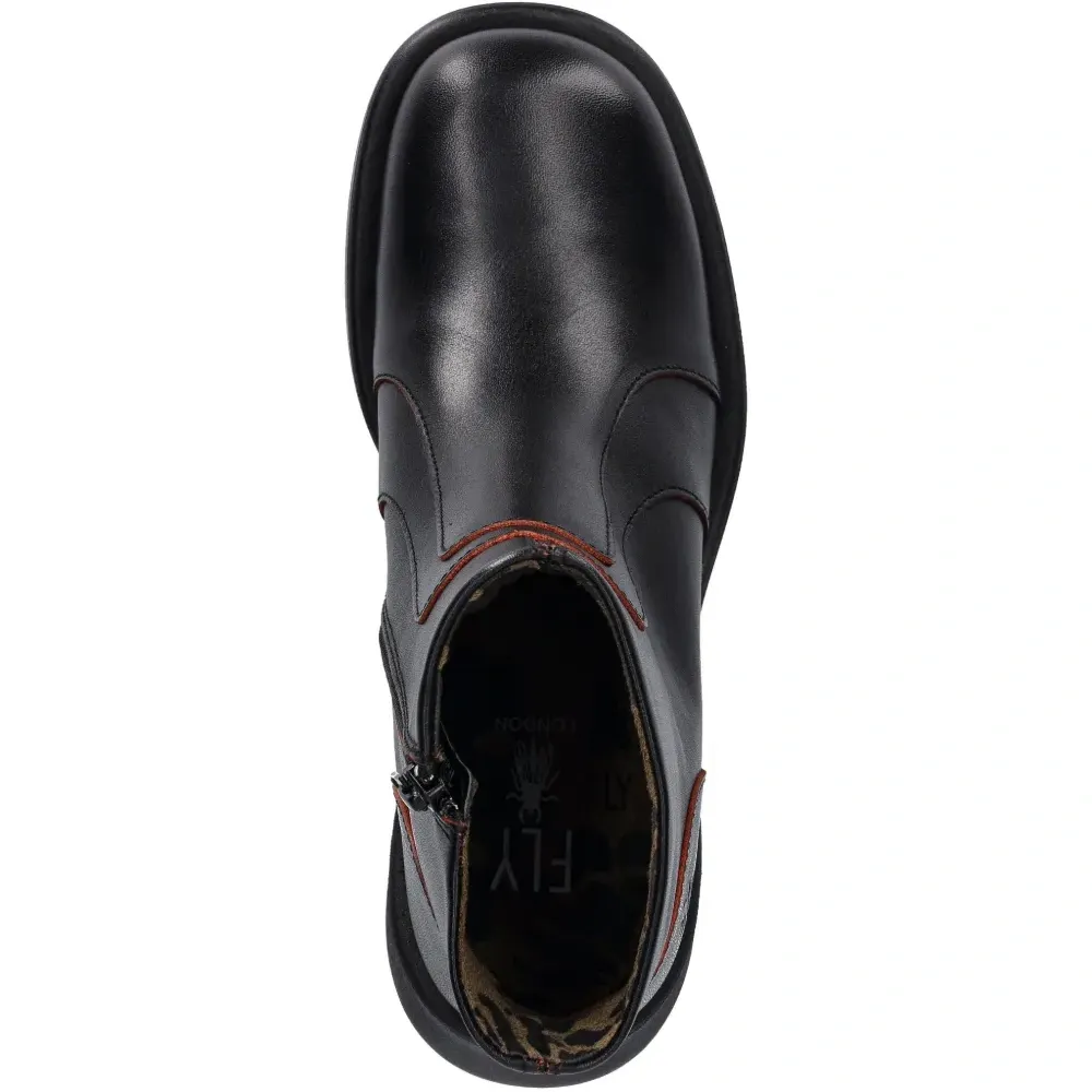 Ботильоны на молнии сбоку