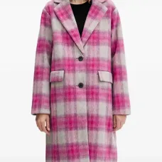 Пальто в клетку