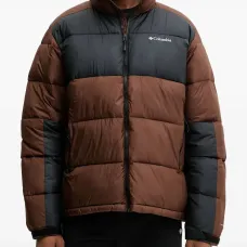 Стёганая куртка с вышитым логотипом