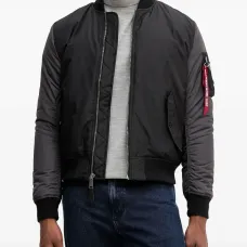 Бомбер MA-1 с вышивкой