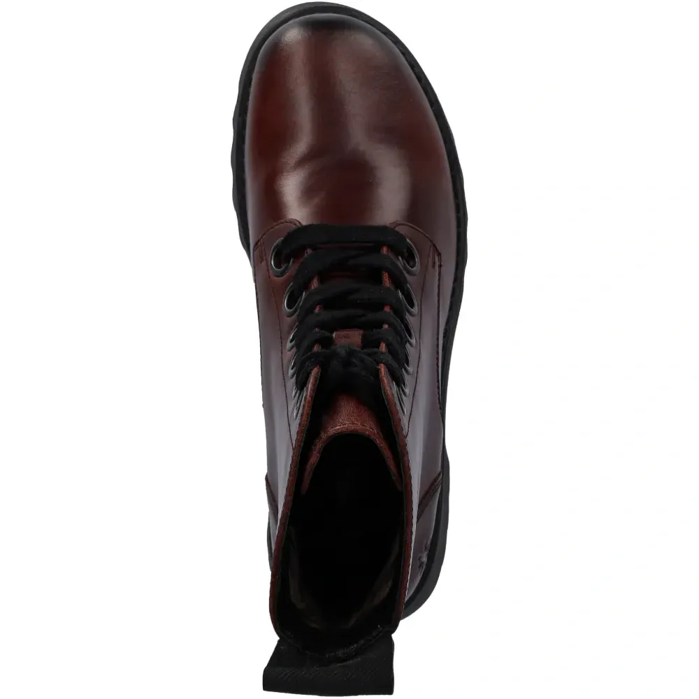 Ботинки на шнуровке с петлей для надевания