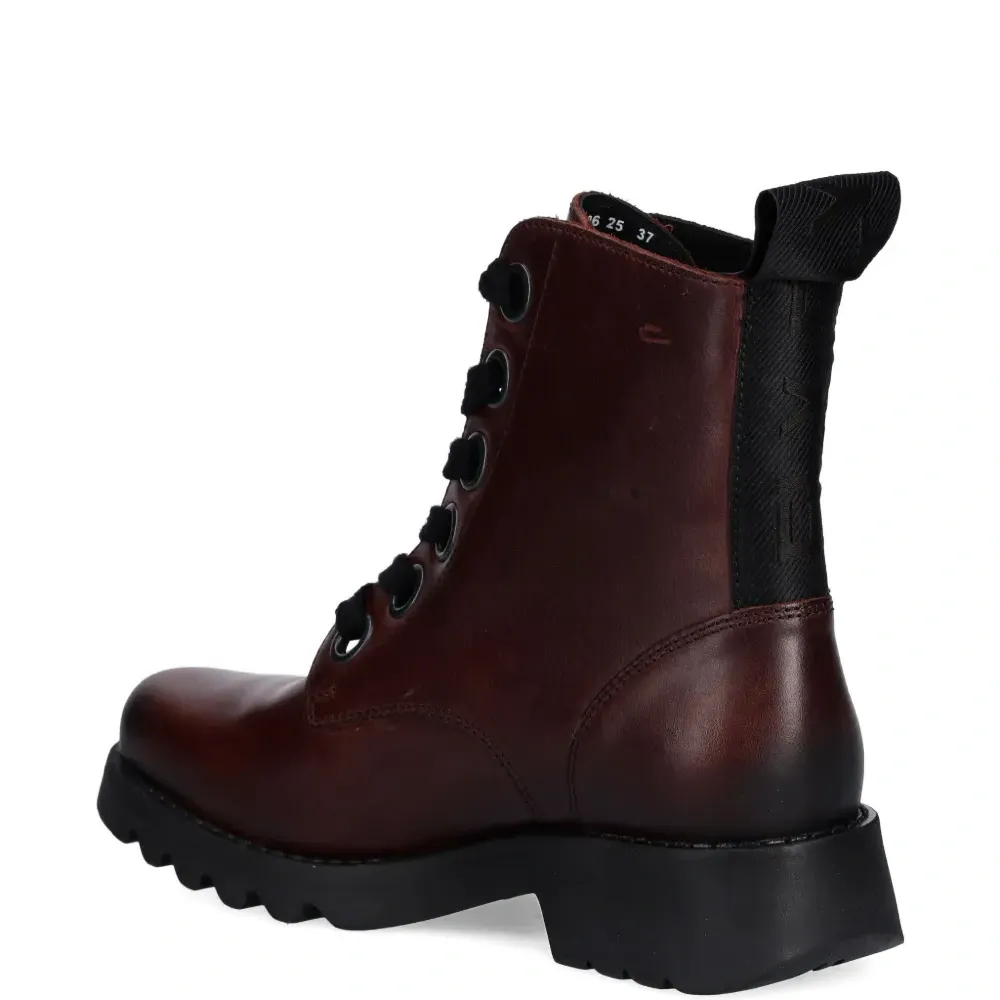 Ботинки на шнуровке с петлей для надевания