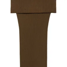 Топ в рубчик с открытыми плечами Топ в рубчик с открытыми плечами