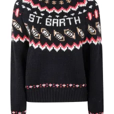 Свитер вязки интарсия