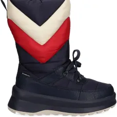 Стёганые утеплённые ботинки