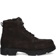 Ботинки на молнии со шнуровкой