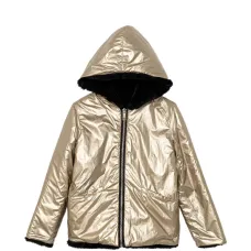 Куртка с капюшоном из искусственного меха Куртка с капюшоном из искусственного меха