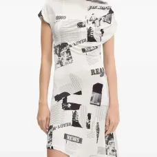 Платье с принтом