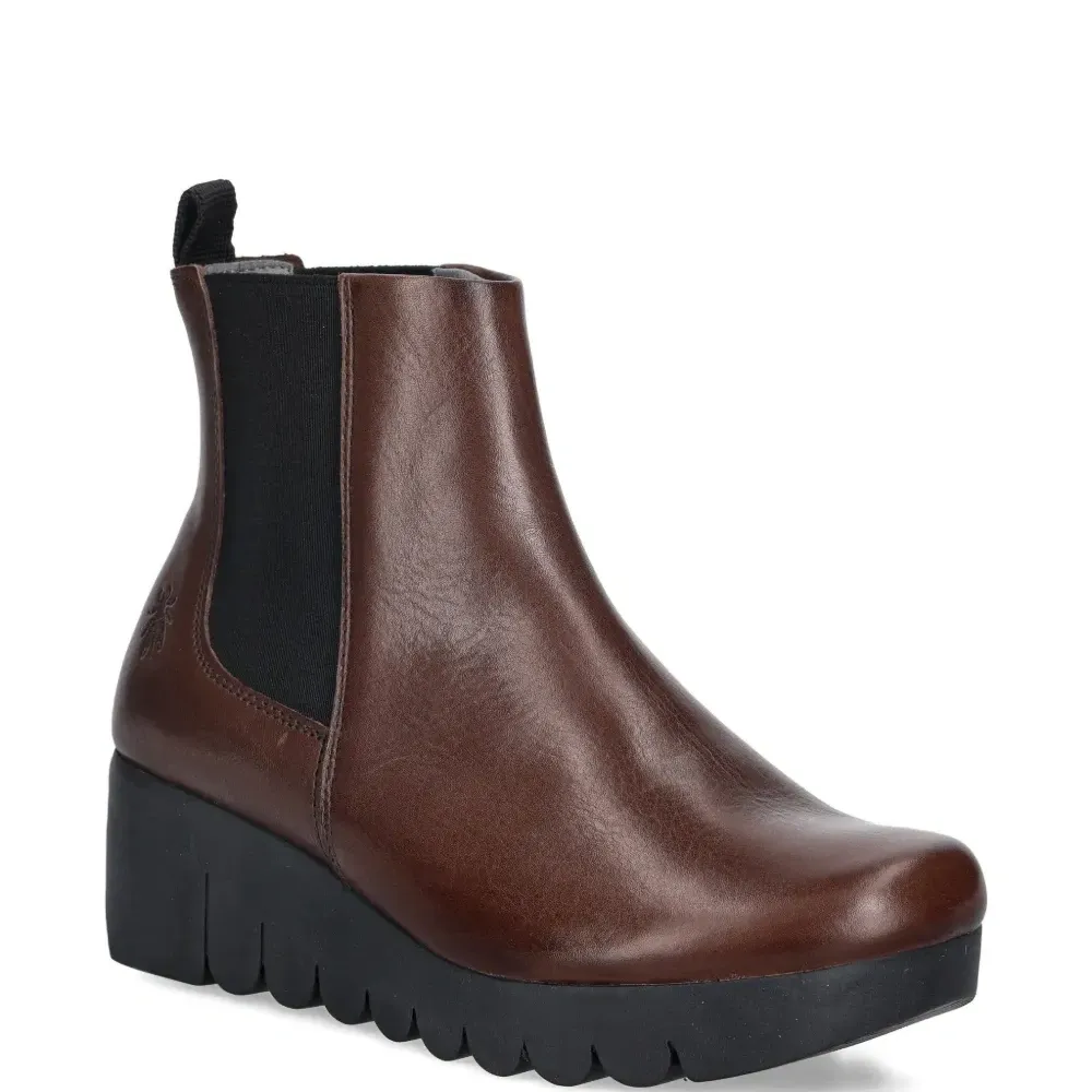 Челси-ботинки на танкетке