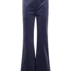 Расклешенные вельветовые брюки