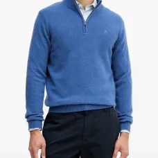 Свитер с налокотниками