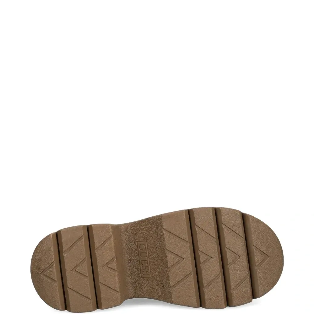 Мюли с искусственным мехом