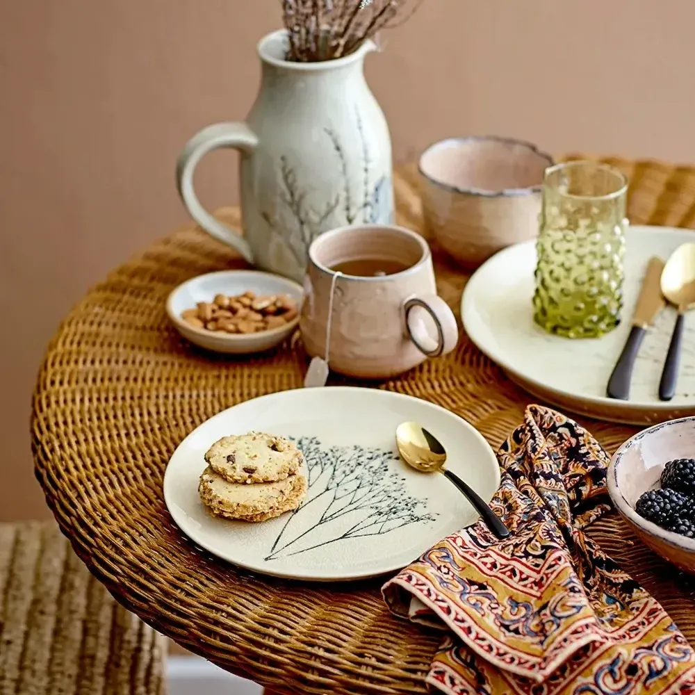 Тарелка с ботаническим принтом Bea