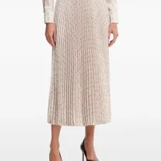 Плиссированная миди-юбка Saphira