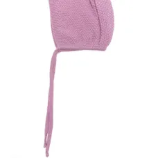 Трикотажная шапка с завязками