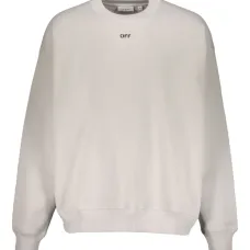 Свитшот с длинными рукавами и принтом-логотипом