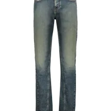 Расклешенные джинсы с пятью карманами