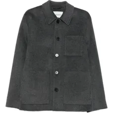 Куртка-рубашка с заостренным воротником Куртка-рубашка с заостренным воротником