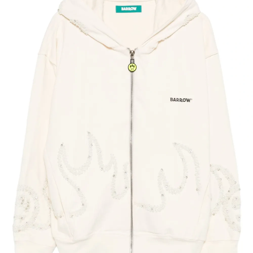 Декорированное худи на молнии