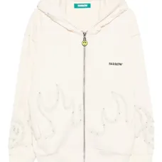 Декорированное худи на молнии