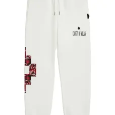 Спортивные брюки с геометричным принтом