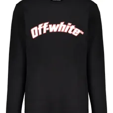 Футболка с длинными рукавами и принтом