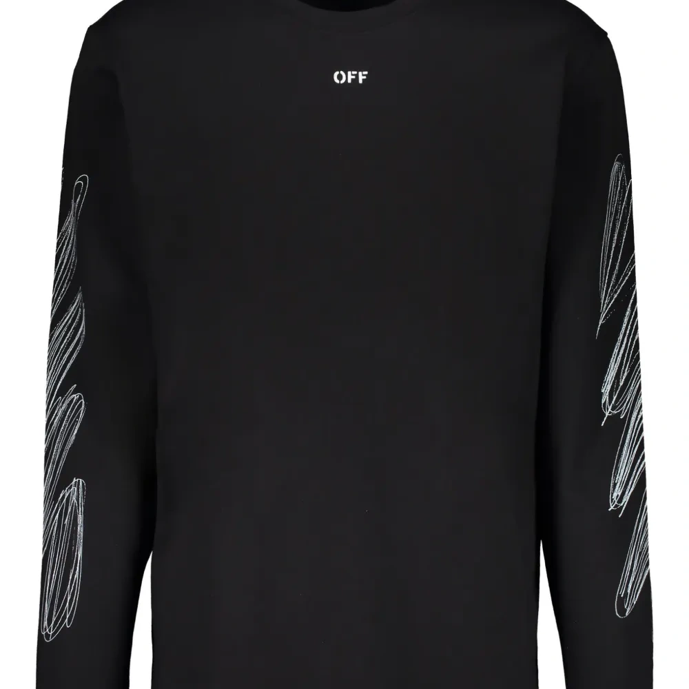 Футболка с длинными рукавами и узором